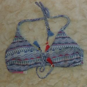 NWOT Victoria Secret Reversible Swim Top Medium